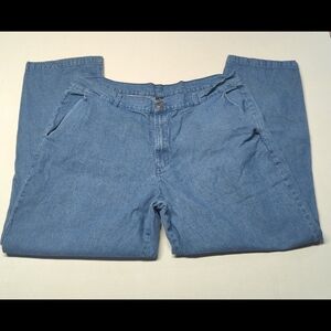 Men's Relaxed Fit Blue Jeans